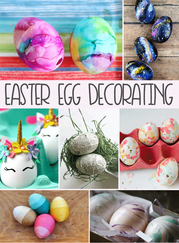 Easter Egg Decorating Ideas  Domestically Speaking