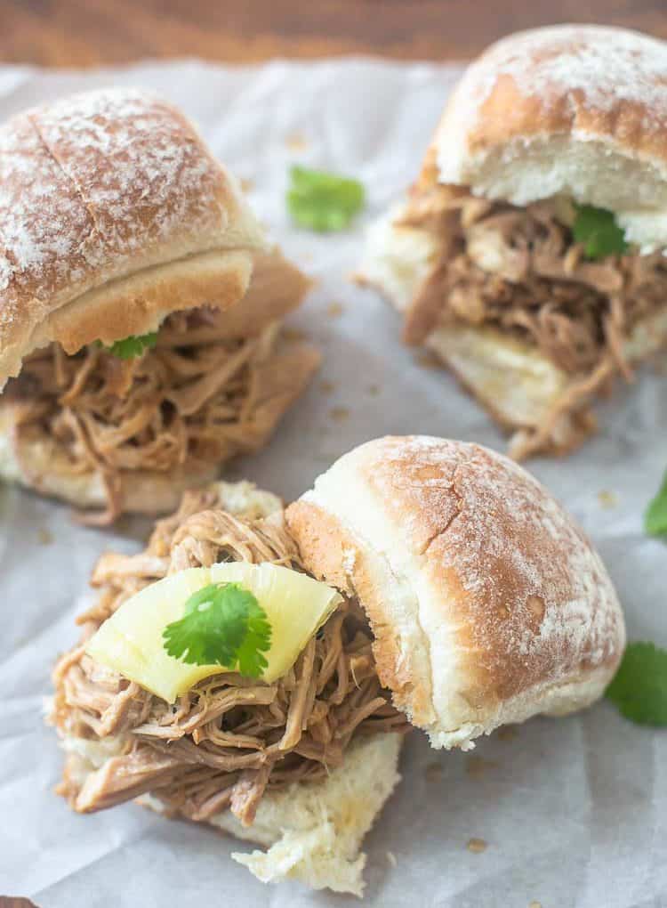 Hawaiian Pulled Pork Sliders