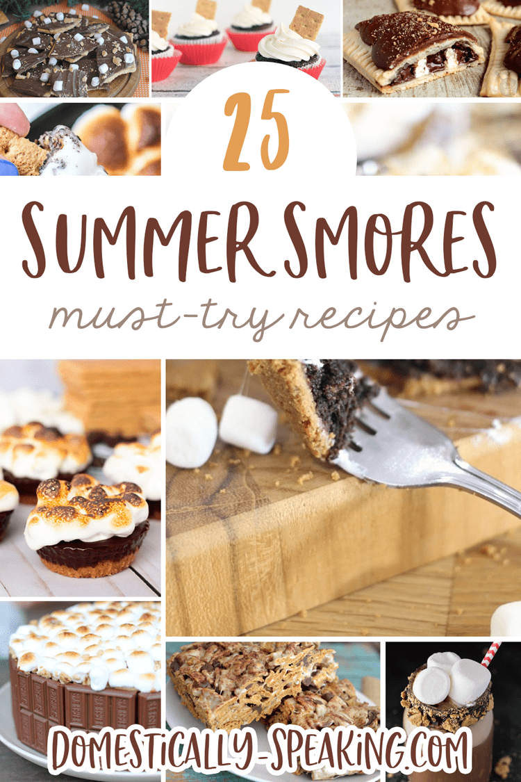 25 Summer Smore Recipes that you'll want to enjoy during the summer and throughout the year. Great cakes, bars, tarts and more! 25 Summer Smore Recipes that you'll want to enjoy during the summer and throughout the year. Great cakes, bars, tarts and more!