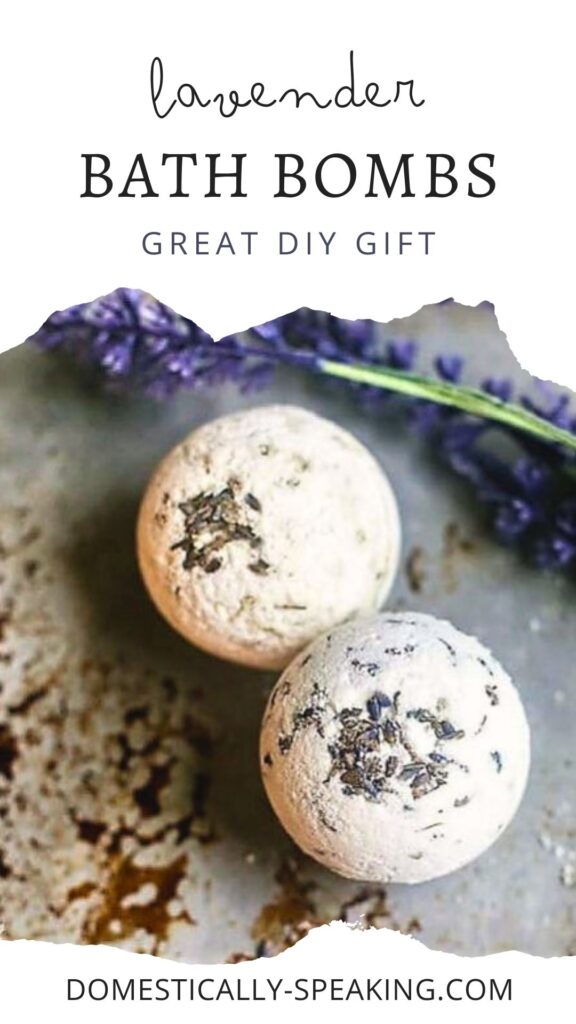 lavender bath bombs