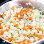 veggies for chicken pot pie