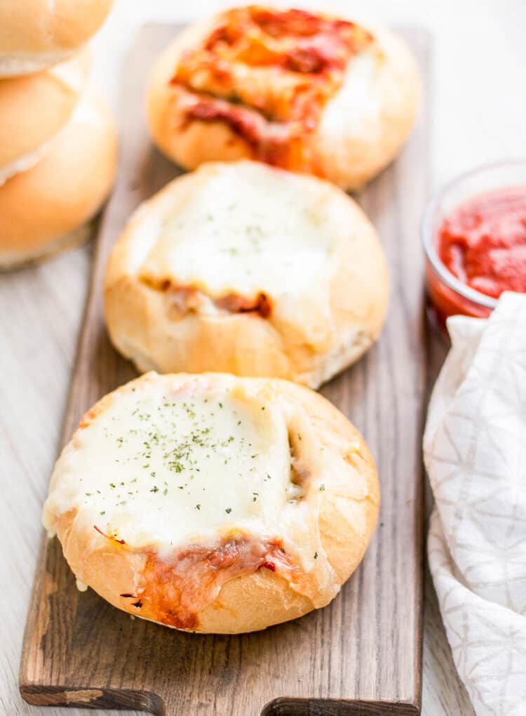 Lasagna Garlic Bread Bowls