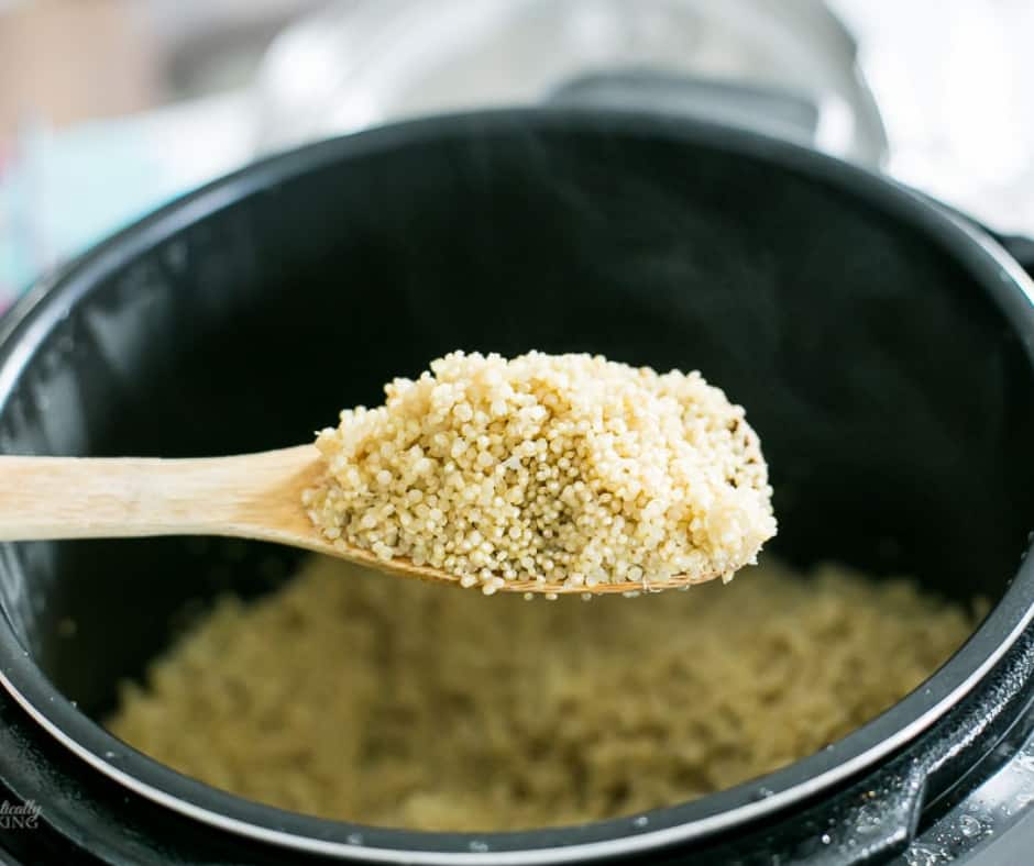 Instant Pot Quinoa - Domestically Speaking
