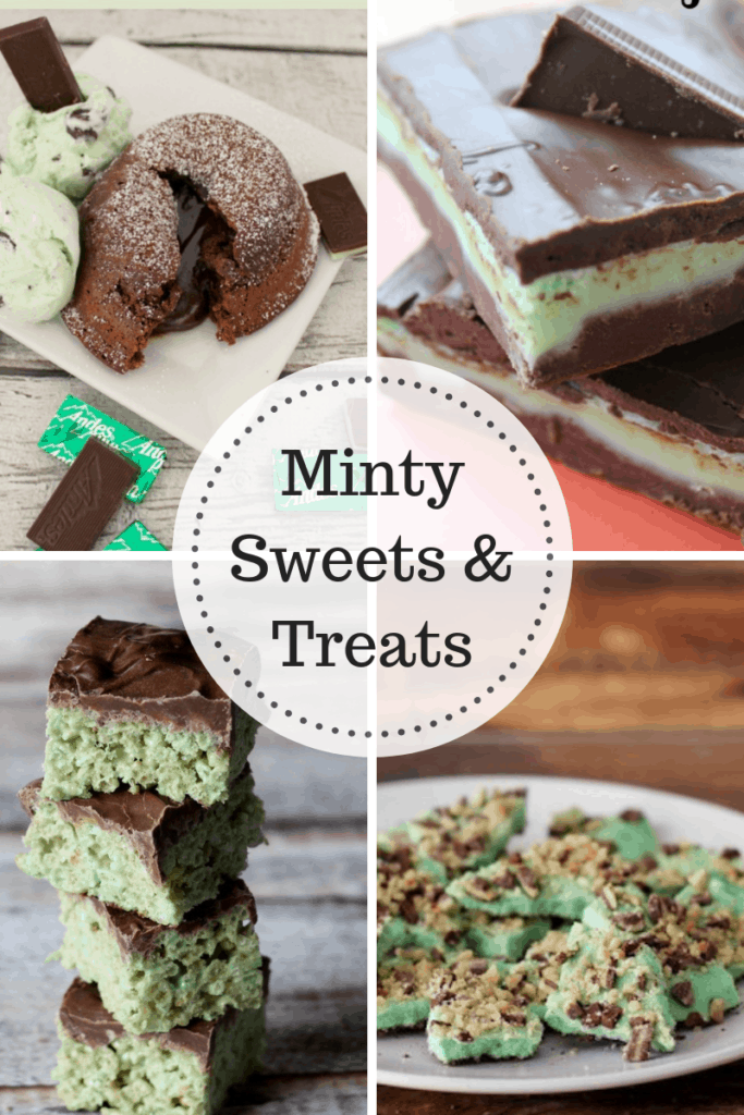 Minty desserts