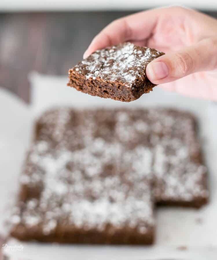 Chocolate Pudding Brownies Domestically Speaking