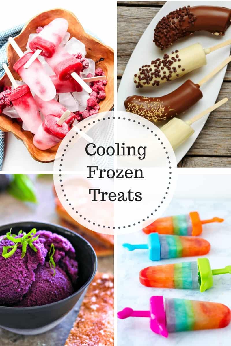 Cooling Frozen Treats to enjoy during the summer heat!