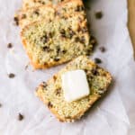 Cake Mix Banana Bread with Chocolate Chips