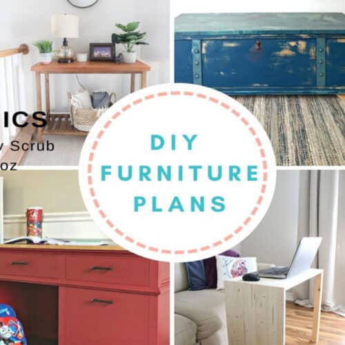 DIY Bathroom Storage Bench Domestically Speaking