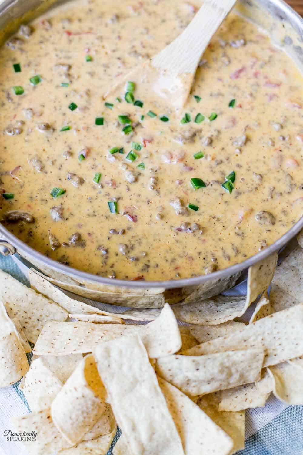 Hot Cheesy Beef Dip Hot Cheesy Beef Dip