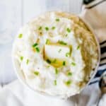 Pressure Cooker Sour Cream and Chive Mashed Potatoes