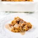 Fall favorite pumpkin spice bread pudding