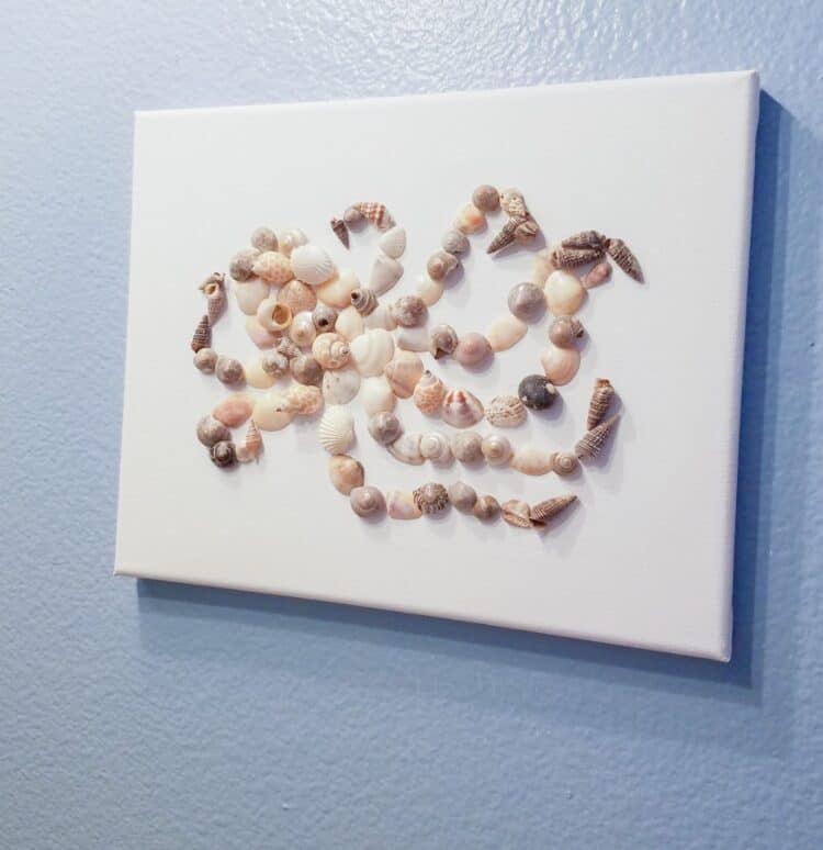 Seashell Octopus Art