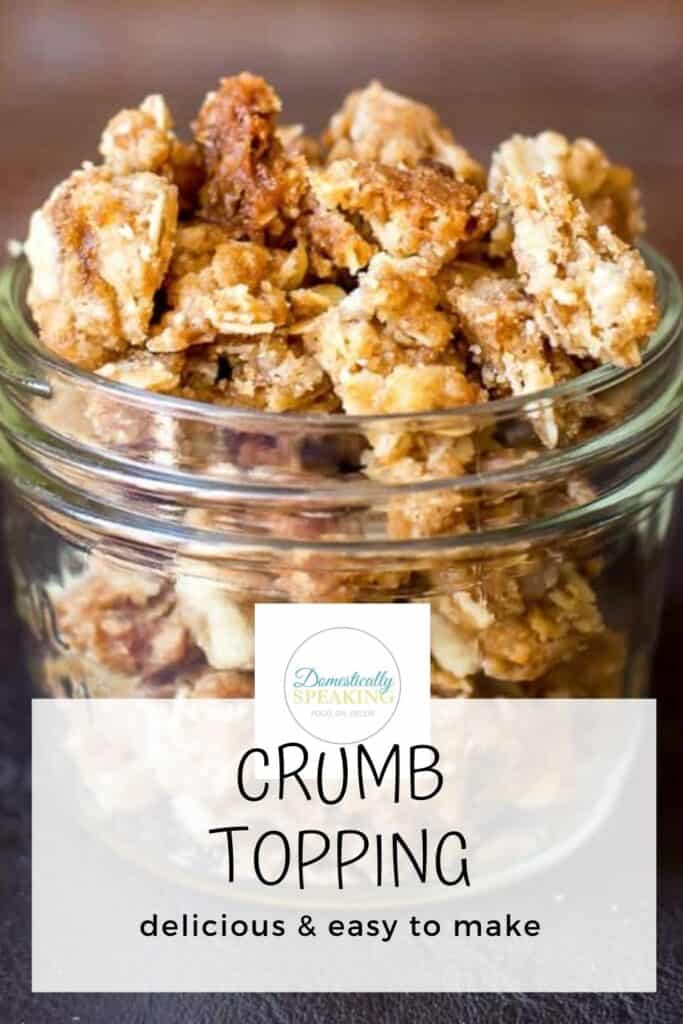 How to Make Crumb Topping