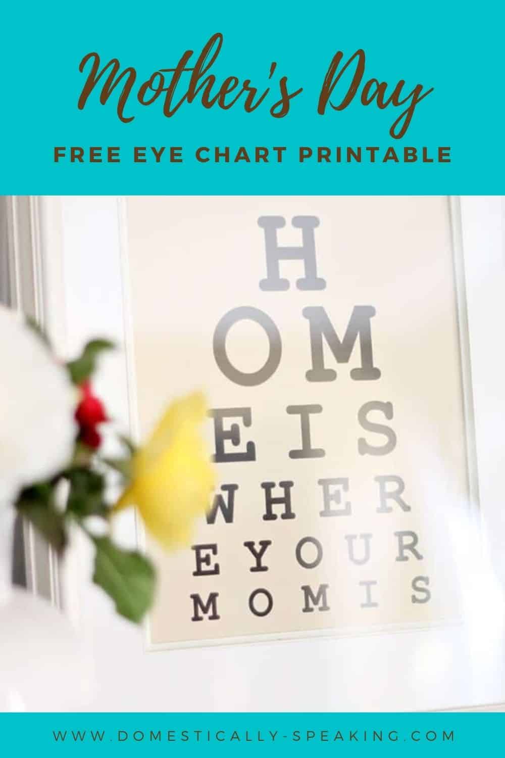 mother s day eye chart printable domestically speaking