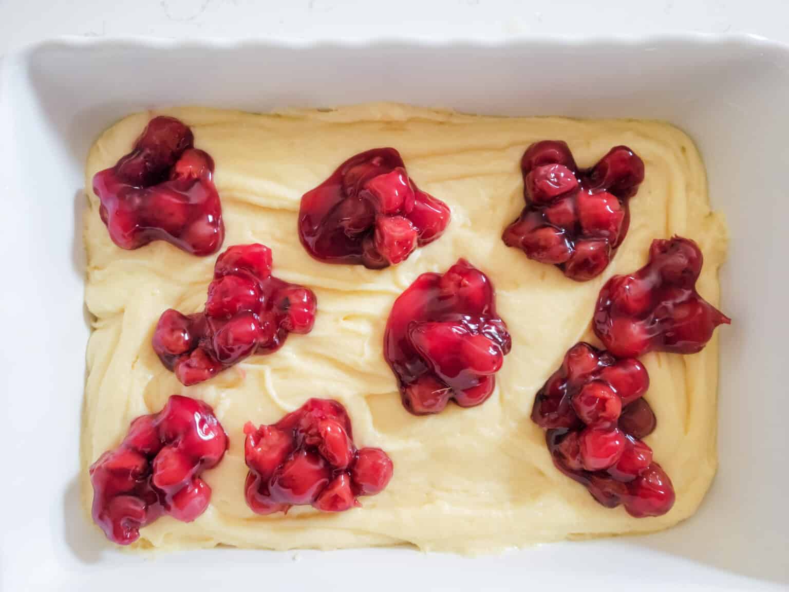 Almond Cherry Bar Cookies Domestically Speaking