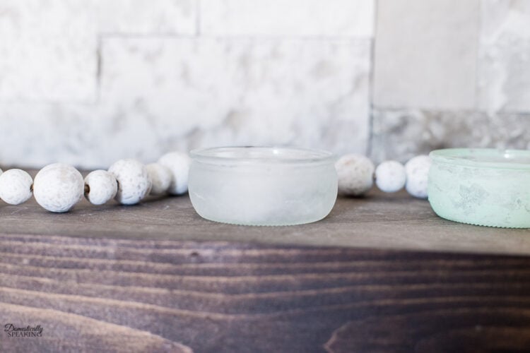 Frosted Glass Tealights