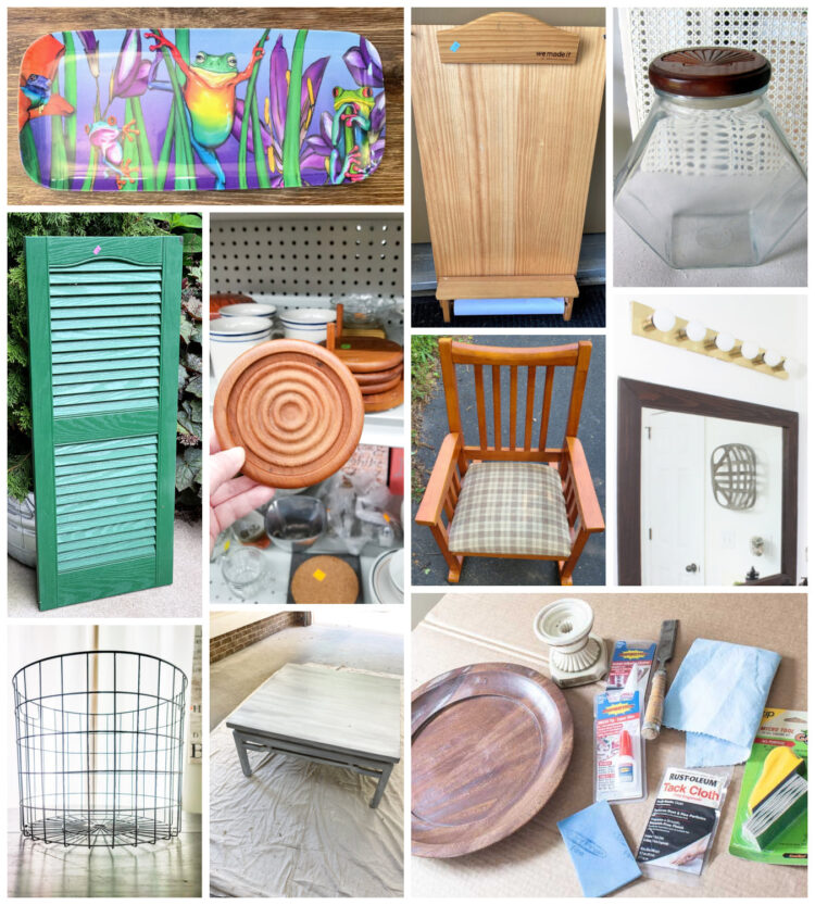 Thrift Store Makeovers Before Thrift Store Makeovers Before