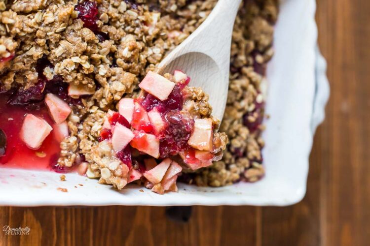 Apple Cherry Crisp Apple Cherry Crisp