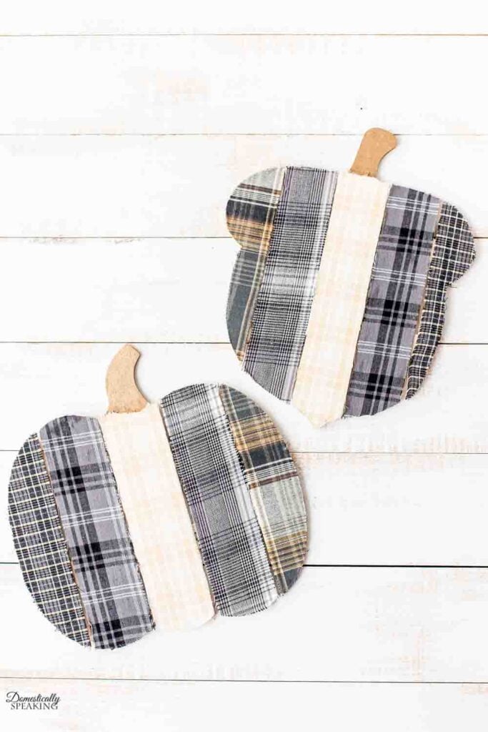 Plaid Pumpkin and Acorn Plaid Pumpkin and Acorn
