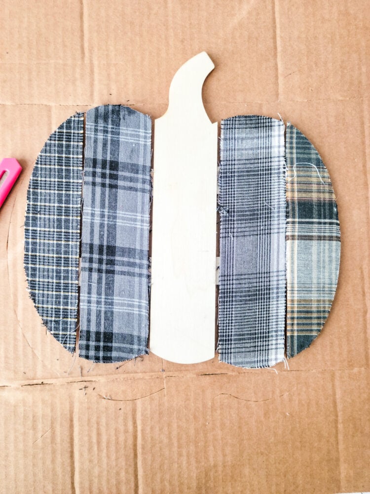 Fabric trimmed from Pumpkin