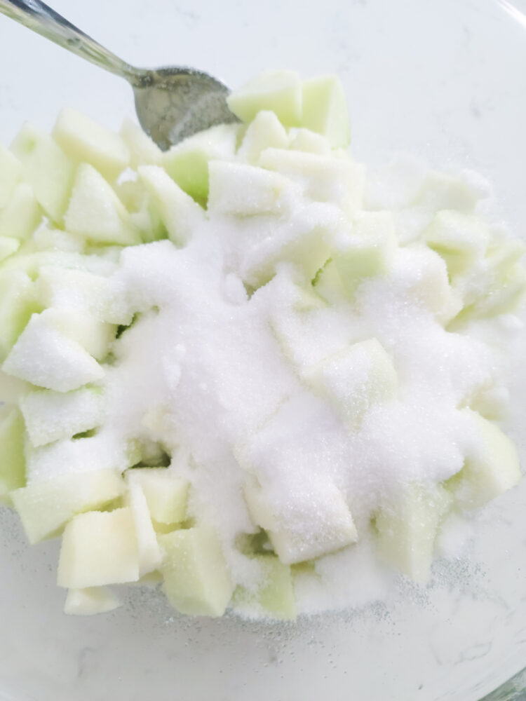 Apples and sugar Apples and sugar