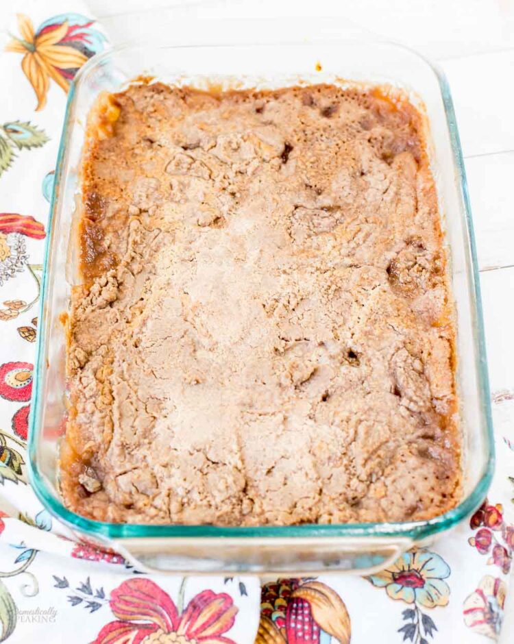 Bake Apple Dump Cake