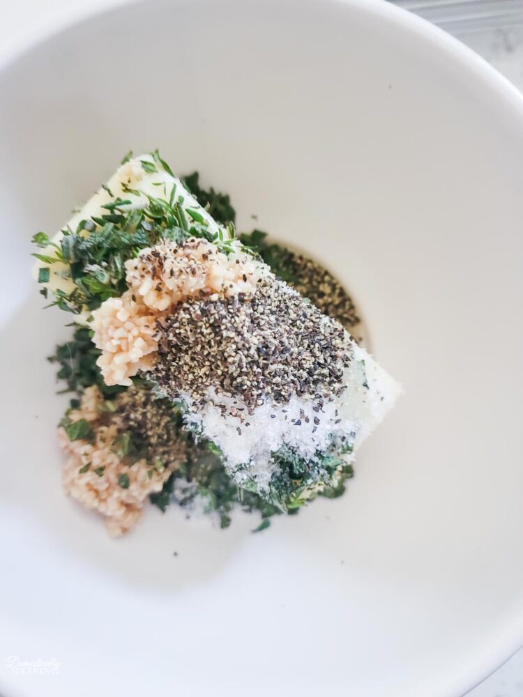 Making the Herb Butter