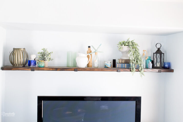 Big Farmhouse Wood Shelf