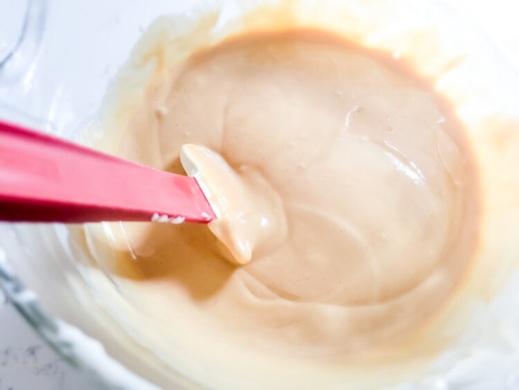 white chocolate and peanut butter