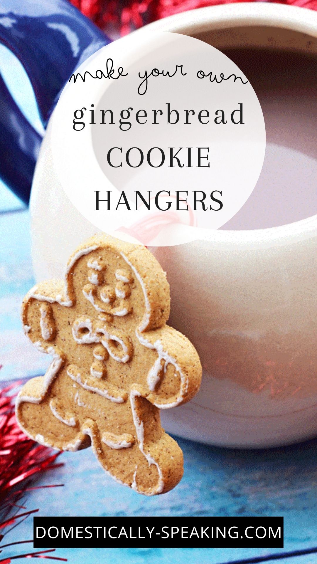 Gingerbread Cookie Hangers Domestically Speaking