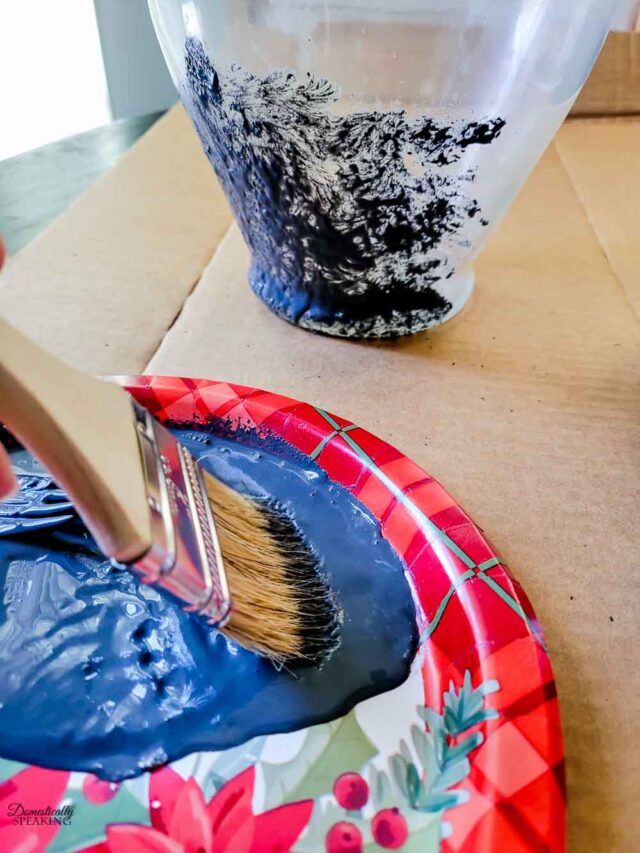 DIY Artisan Vase Domestically Speaking