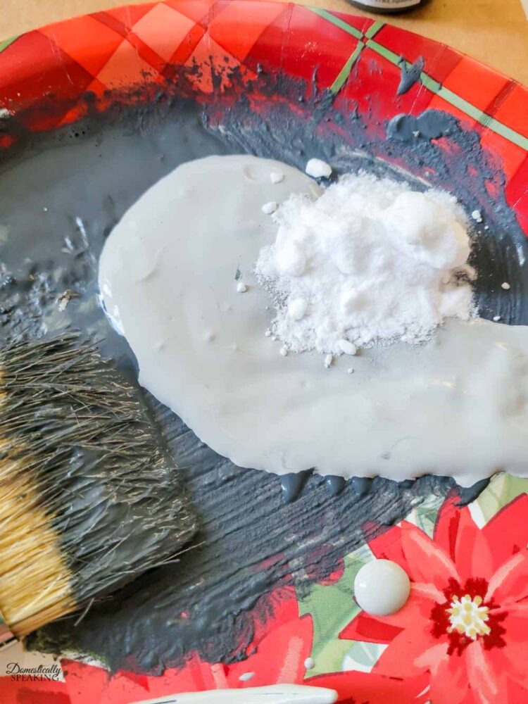 Adding lighter colored paint