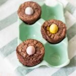 Mini Egg Brownie Bites