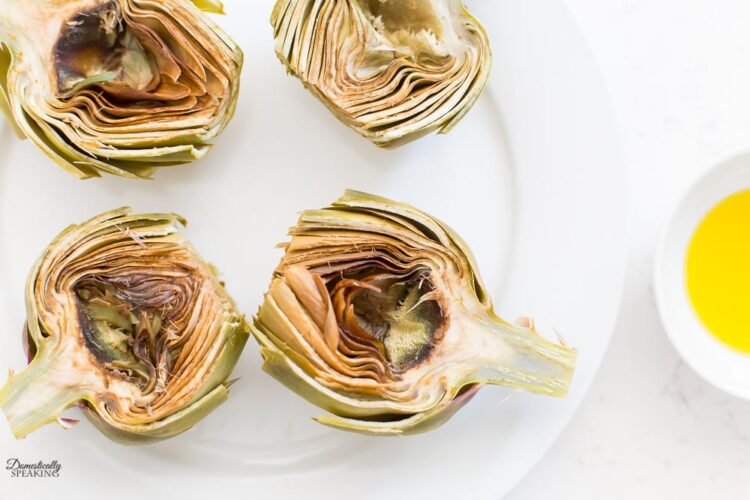 Boiled Artichokes