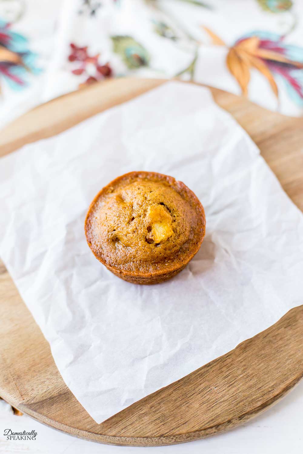 Pumpkin Apple Muffins Recipe Domestically Speaking
