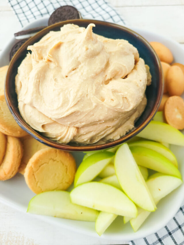 Easy Peanut Butter Dip Domestically Speaking