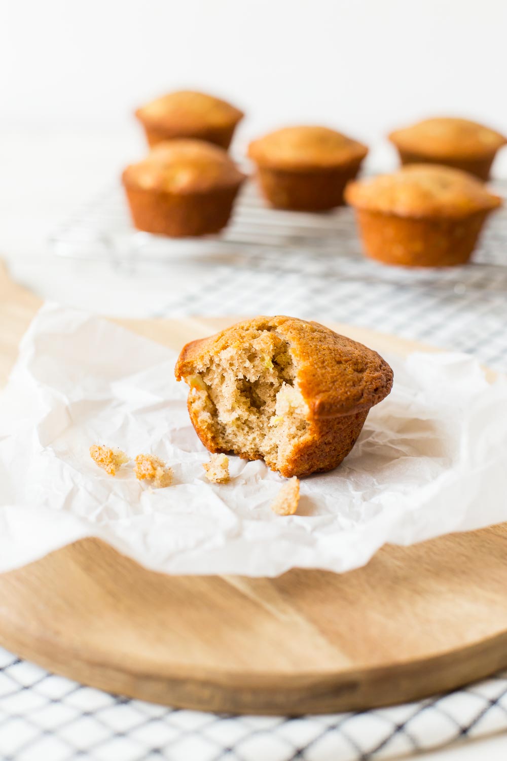 Cinnamon Zucchini Muffins Domestically Speaking