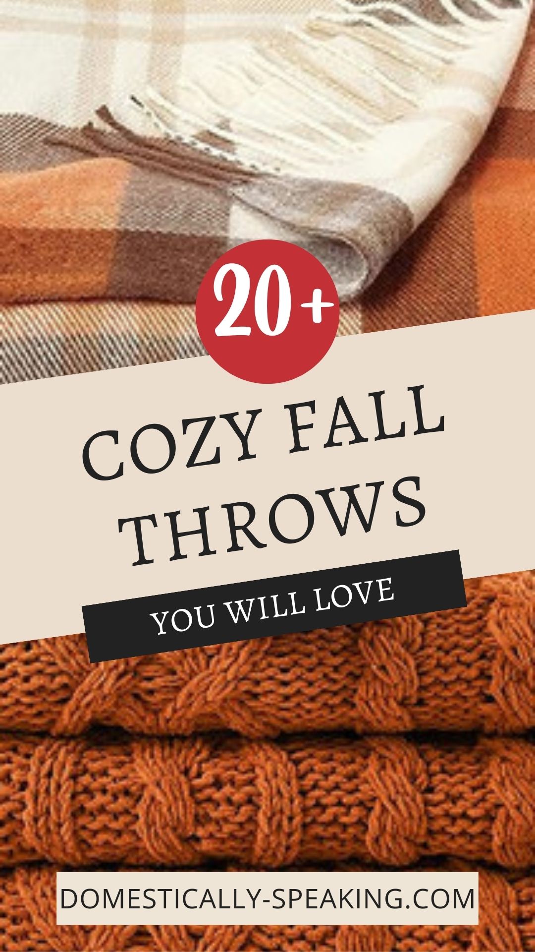Embrace Cozy Comfort with Fall Throws Domestically Speaking