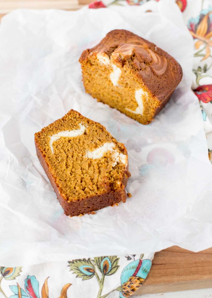 Pumpkin Cream Cheese Loaf