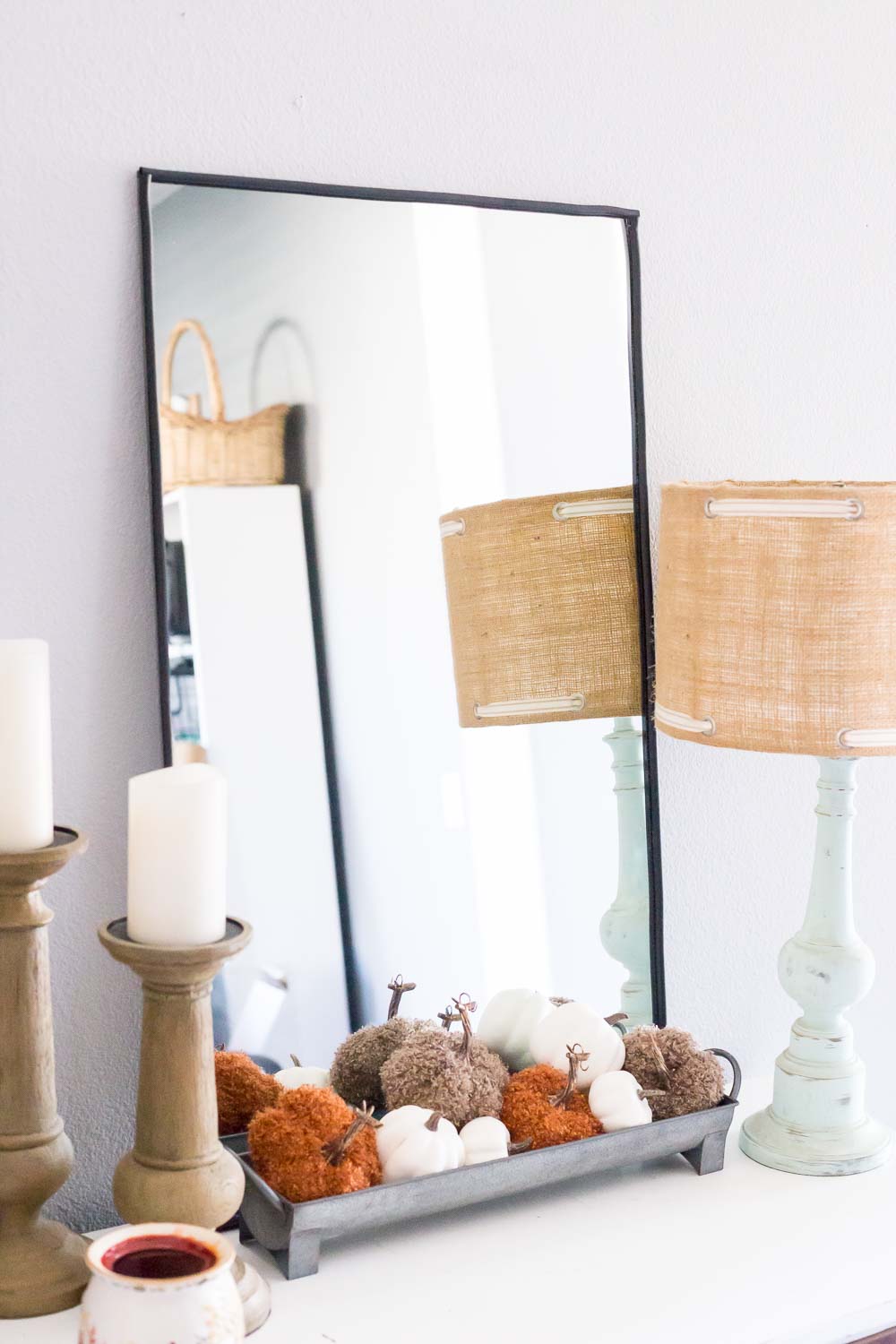 DIY Easy Modern Mirror Edge Domestically Speaking