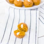 pumpkin cream cheese donut holes