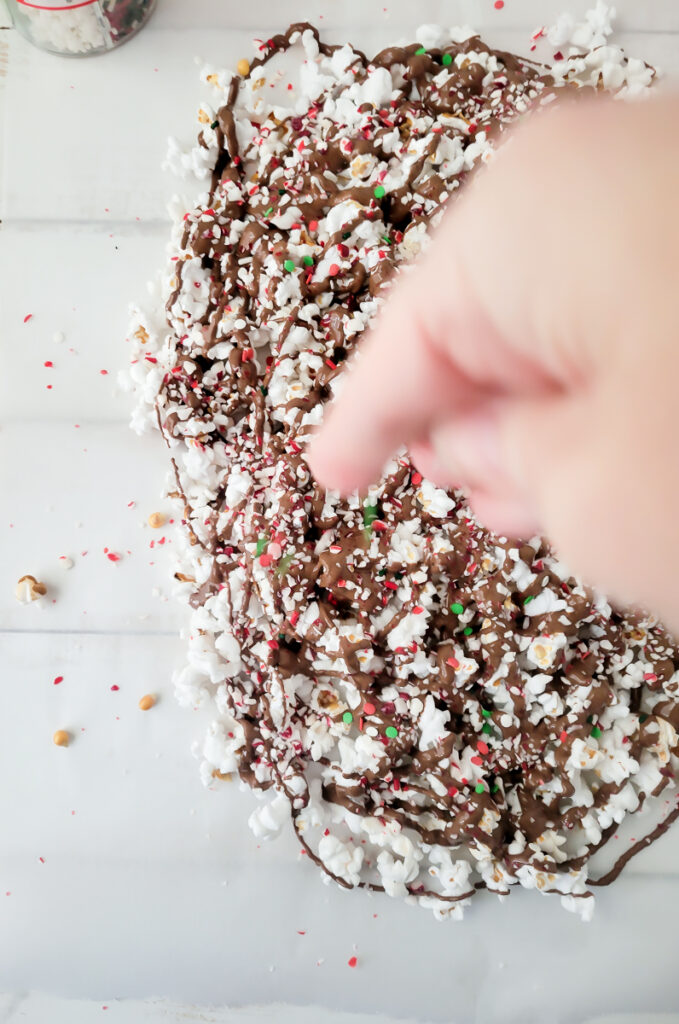 sprinkle with crushed candy canes