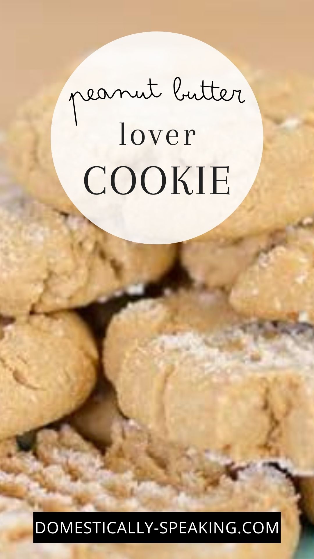 Low Carb Peanut Butter Cookies - Domestically Speaking