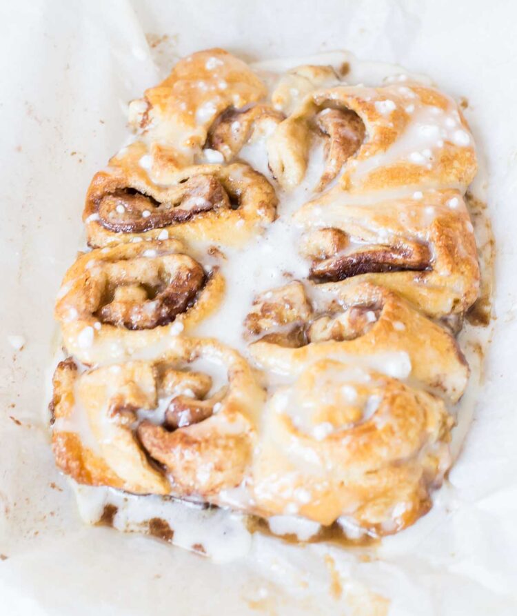 crescent cinnamon rolls