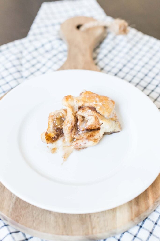 easy crescent mini cinnamon rolls