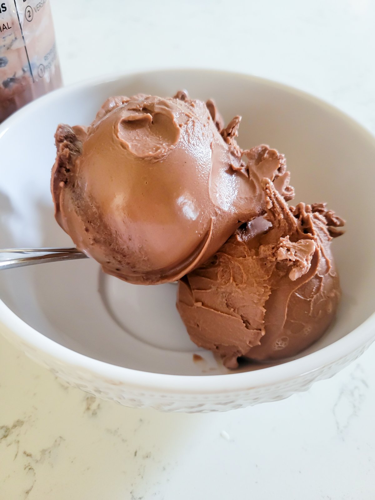 ninja creami chocolate ice cream