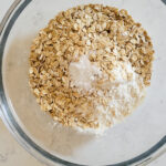 dry ingredients for cookies