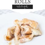 35 mini crescent cinnamon rolls