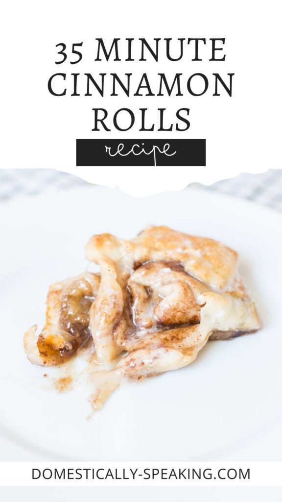 35 mini crescent cinnamon rolls