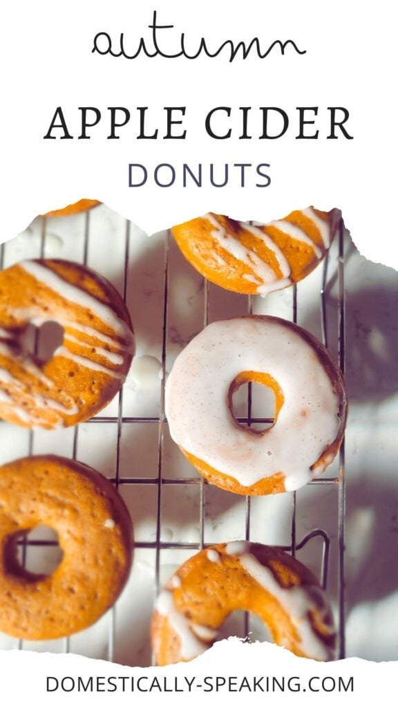 AUTUMN APPLE CIDER DONUTS